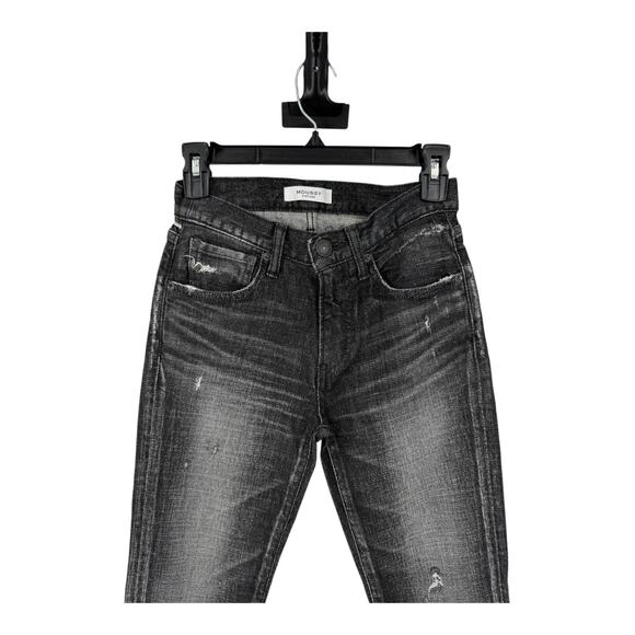 Moussy Vintage Jeans Diana skinny distressed black size 24 - Picture 2 of 7